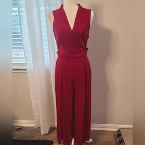Red jumpsuit